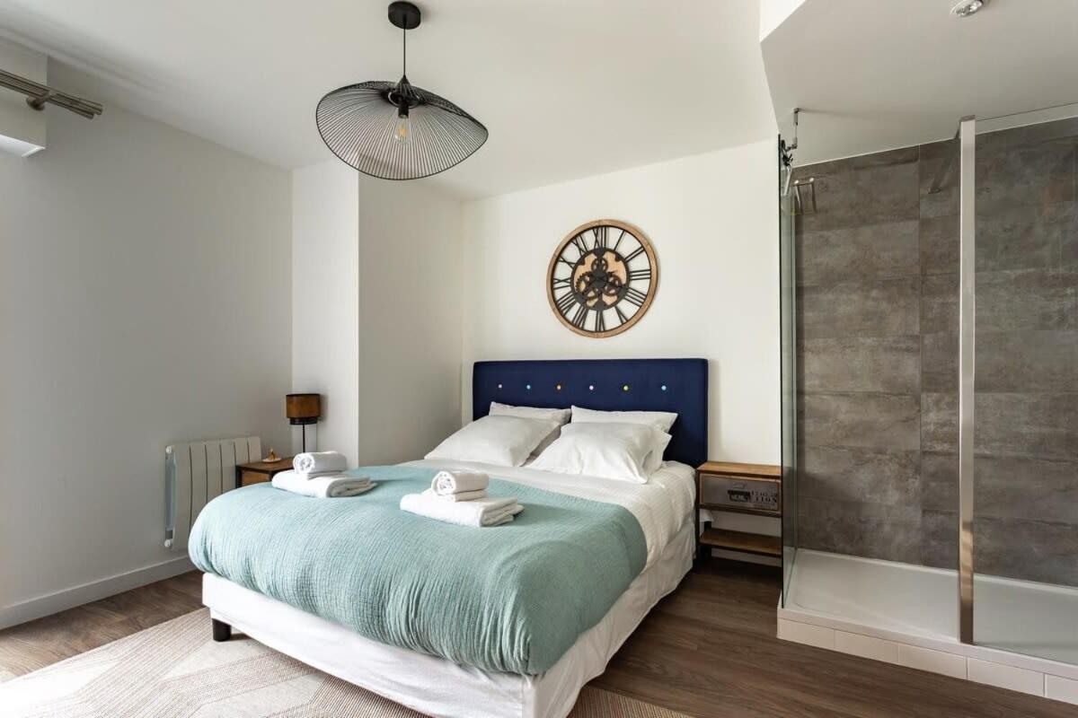 Le Saint Helier -Appartement Cosy Et Calme Parking แรนส์ ภายนอก รูปภาพ