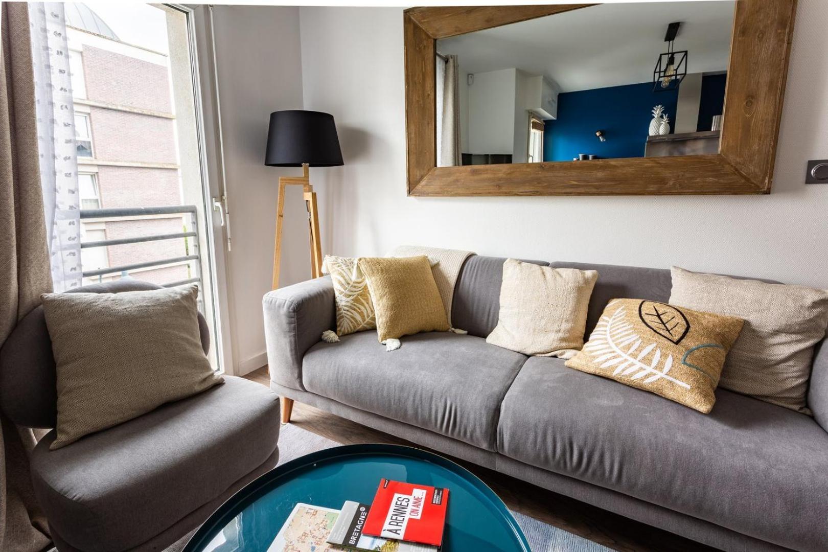 Le Saint Helier -Appartement Cosy Et Calme Parking แรนส์ ภายนอก รูปภาพ